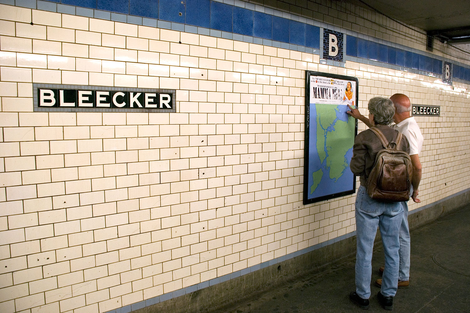 Get Lost! (NYC) site-specific intervention 2009 -