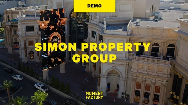 SIMON PROPERTY’S MULTI-MEDIA MARQUEE [DEMO]