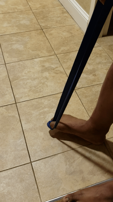 1. Resisted big toe plantar-flexion:Using resistance bands or tubing, wrap around the big toe. With light to medium resistance pull to bands/ tubing, begin actively plantar-flexing the big toe and foot. Hold for 8-10 seconds. Slowly resist the pull …