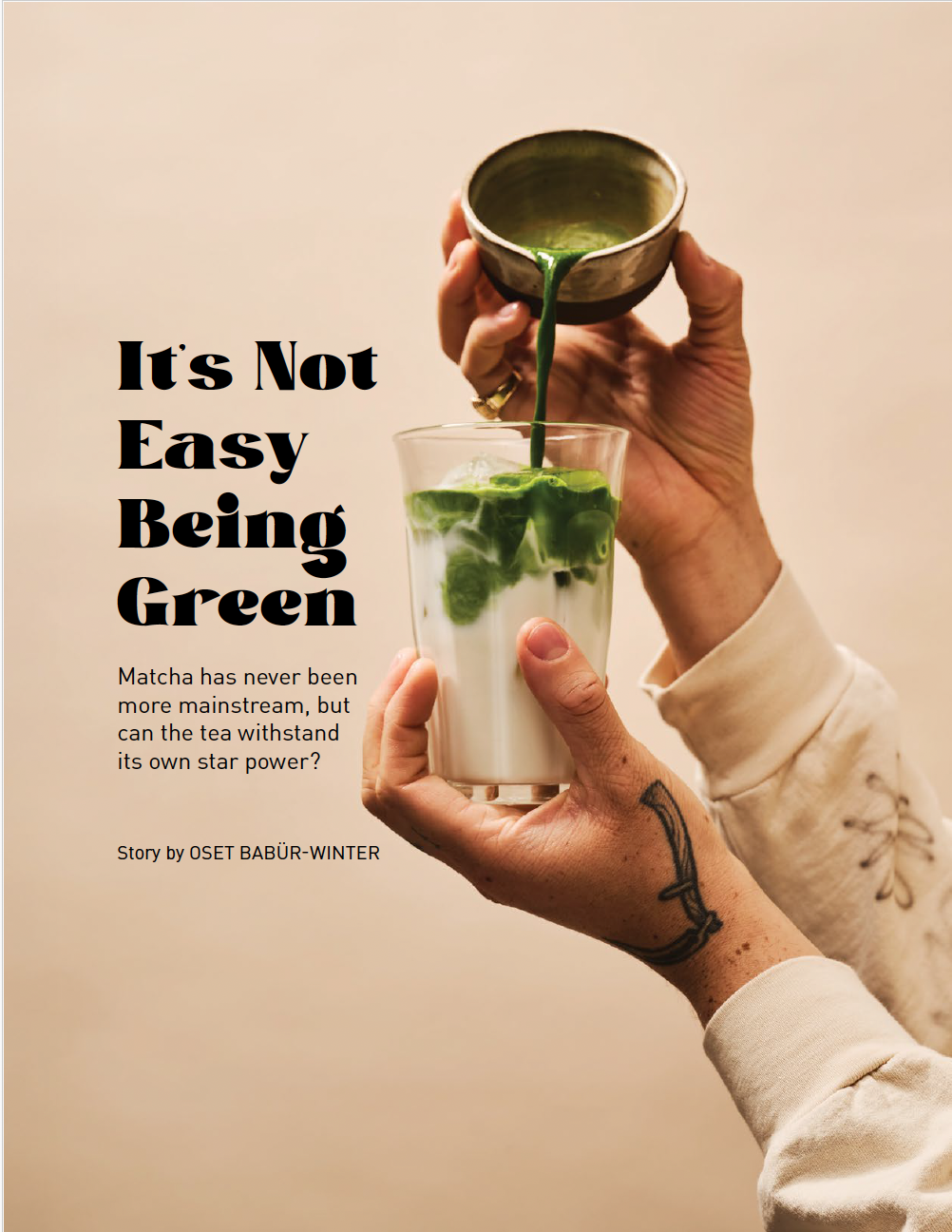 It's Not Easy Being Green (Imbibe)