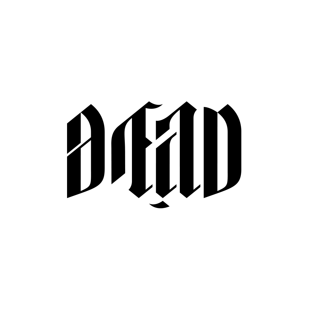 ambigram_deadalive_spin_white.gif