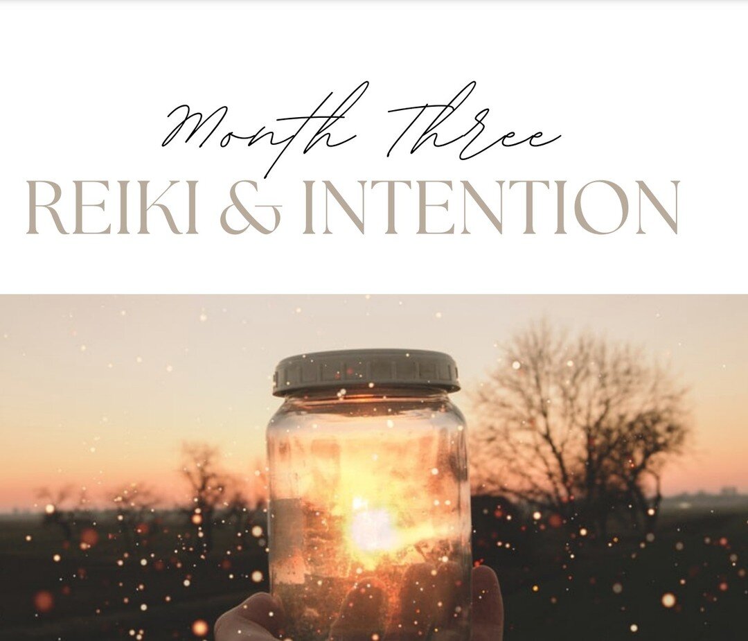 Hey there Year of Reiki members! The content for Month Three is now available and it's all about Reiki and Intention. Log in via our website and enjoy! Not a member but want to know more? You can find details on our Specials &amp; Gifts page under 's