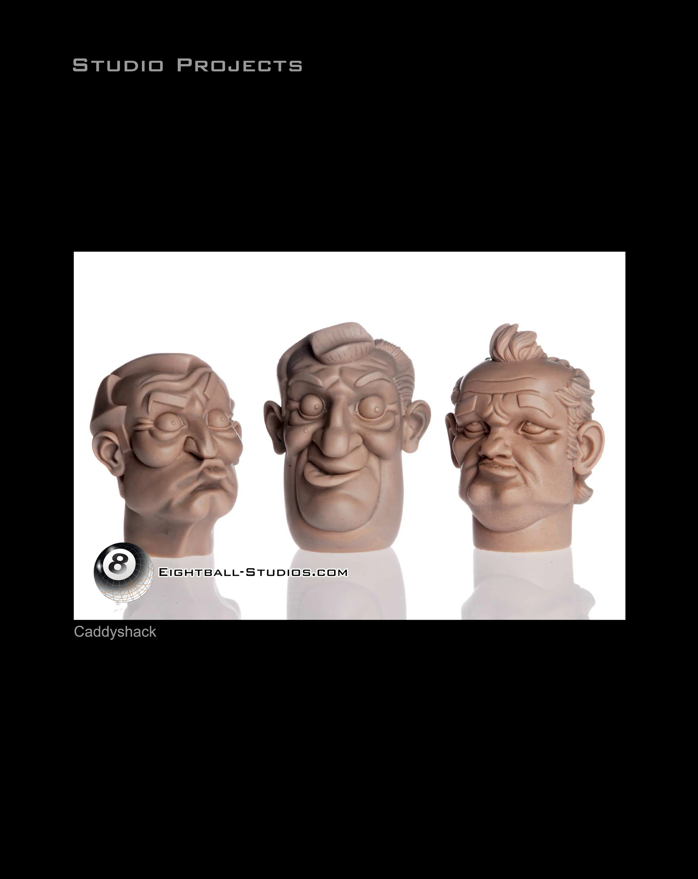 Studio project: Caddyshack- Judge Smails, Al Czervik & Carl Spackler