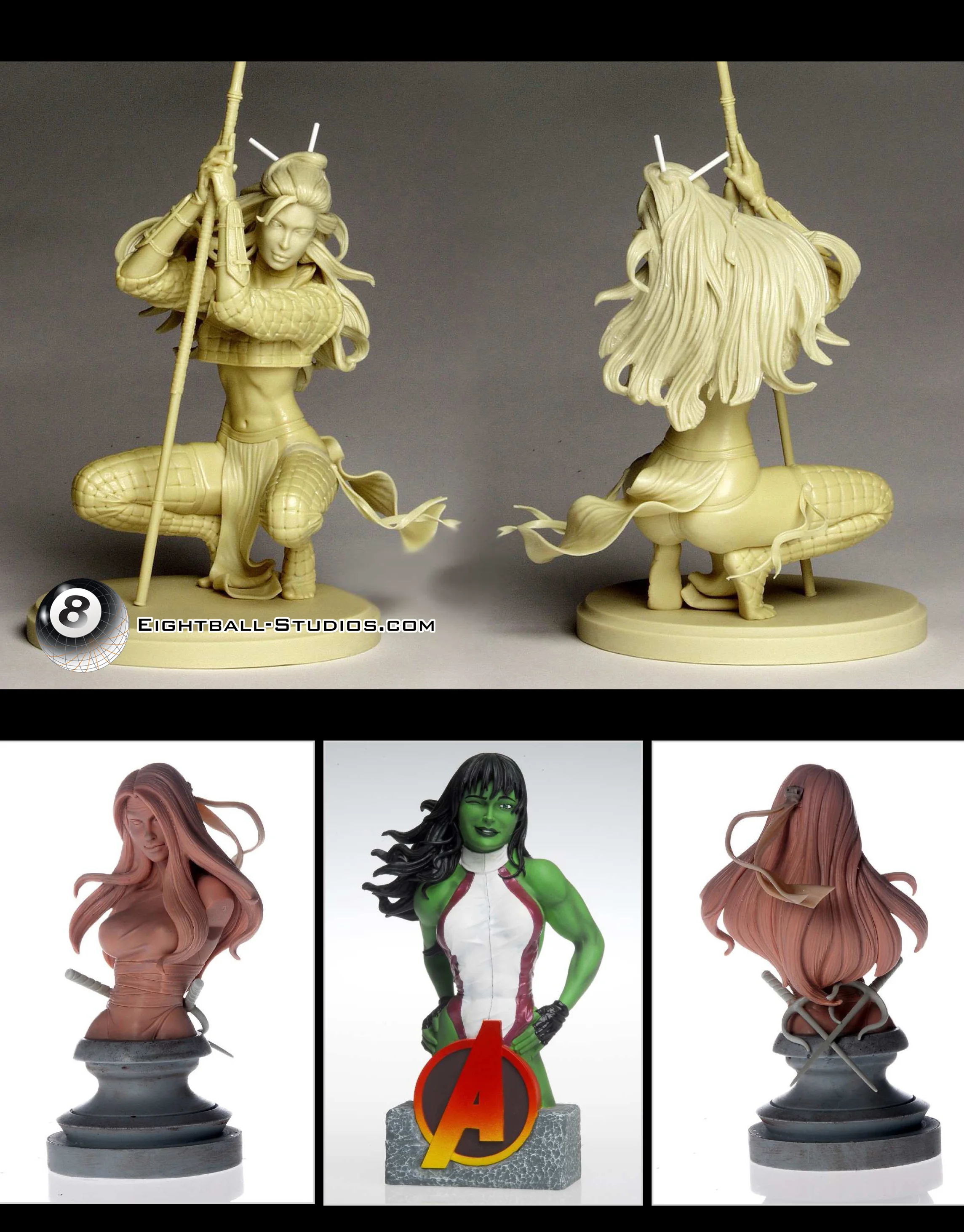 Shi, Elektra, She-Hulk
