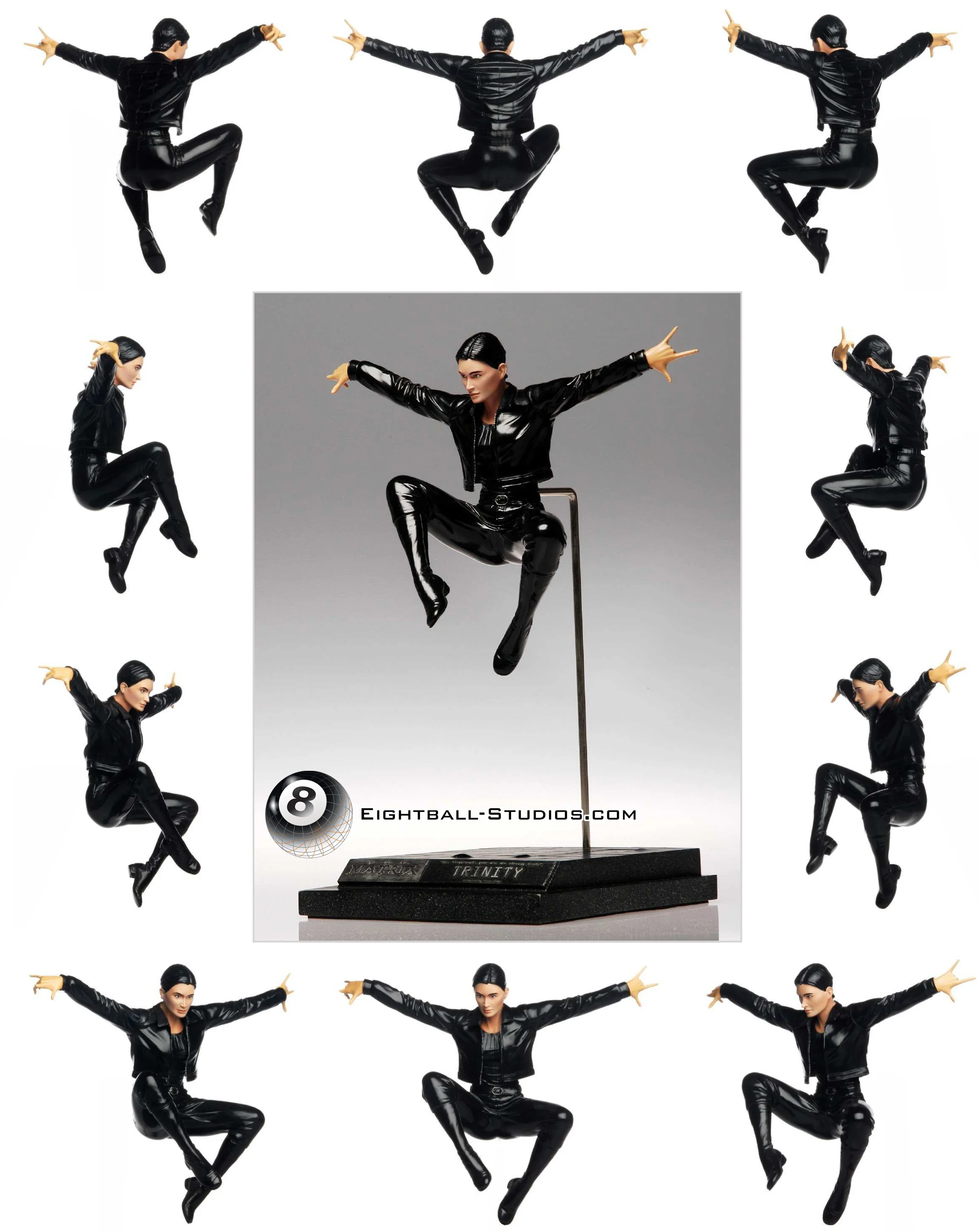 Matrix statue- Trinity