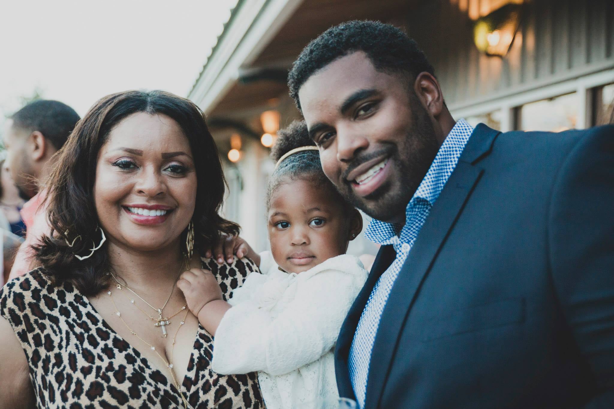 My beautiful wife, grand-daughter, and oldest son.