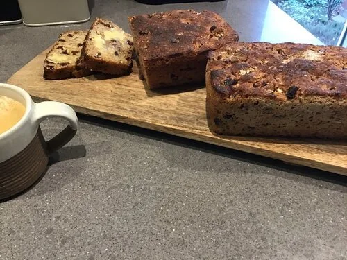 Tasty fruit bread