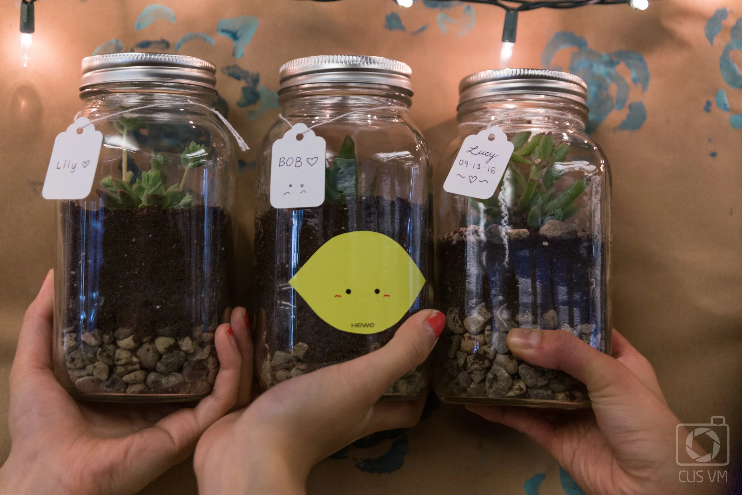 Some of you may already joined us at our DIY Succulent Gardens back in early September...It was definitely a night full of fun and ferns! Unleashing that inner green thumb and building a terrarium created the perfect little thing to spice up any humble abode.