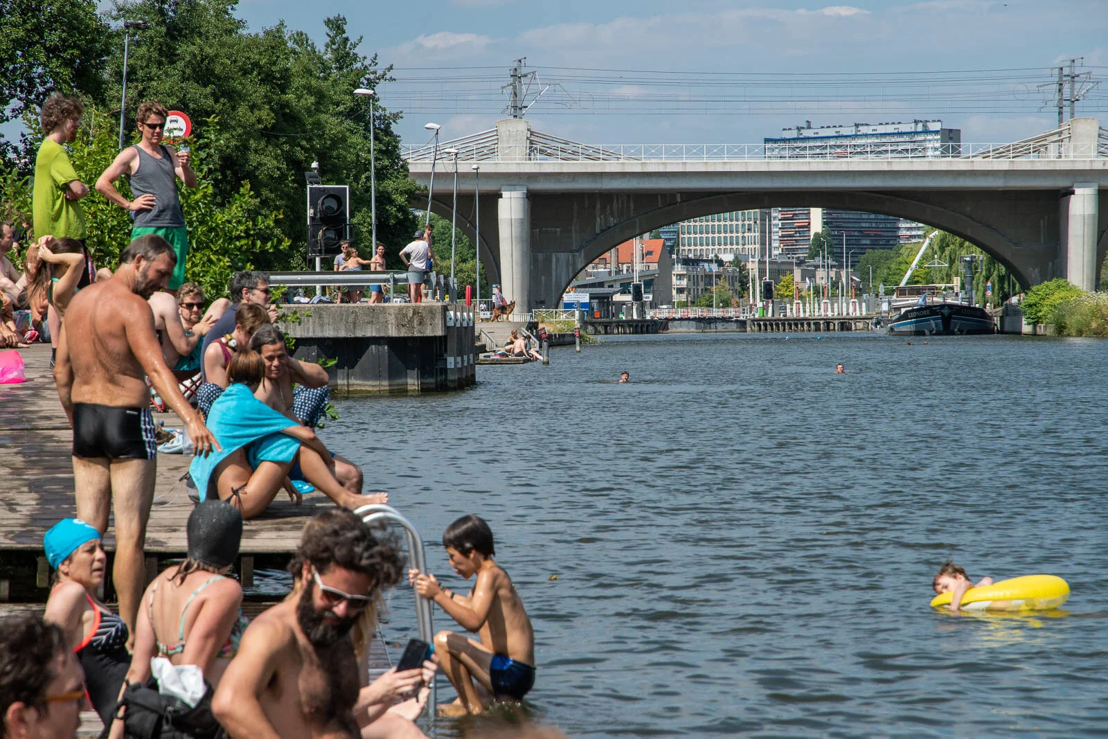 WHAT IF WE COULD SWIM IN THE CANAL ?