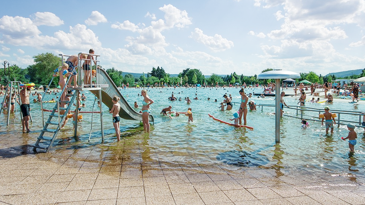  Natural pool Radotin, Prague, Czech Republic 