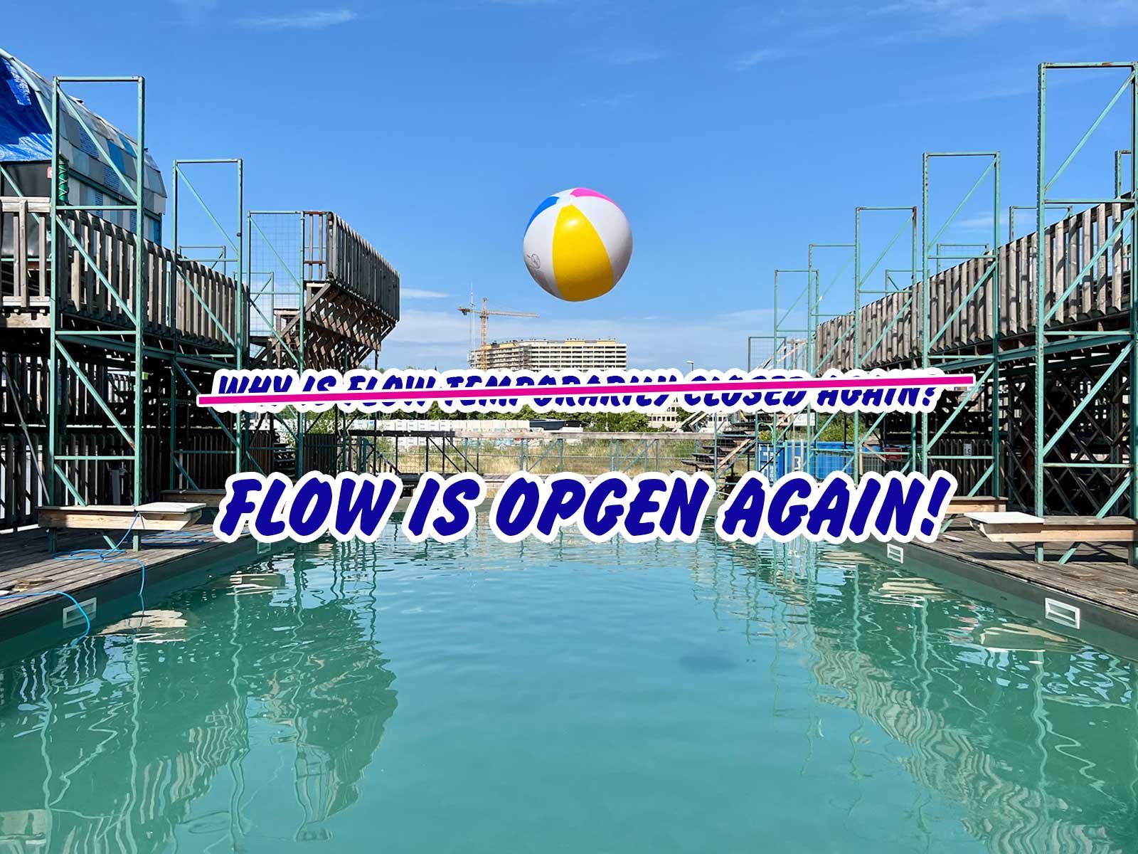 FLOW IS NO LONGER CLOSED!