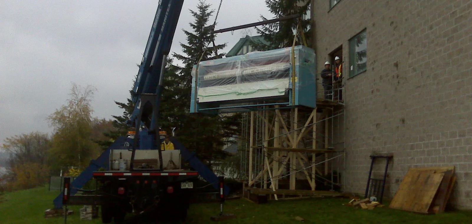 Delta Fredericton - Fredericton New Brunswick - Chicago Ironer Installation