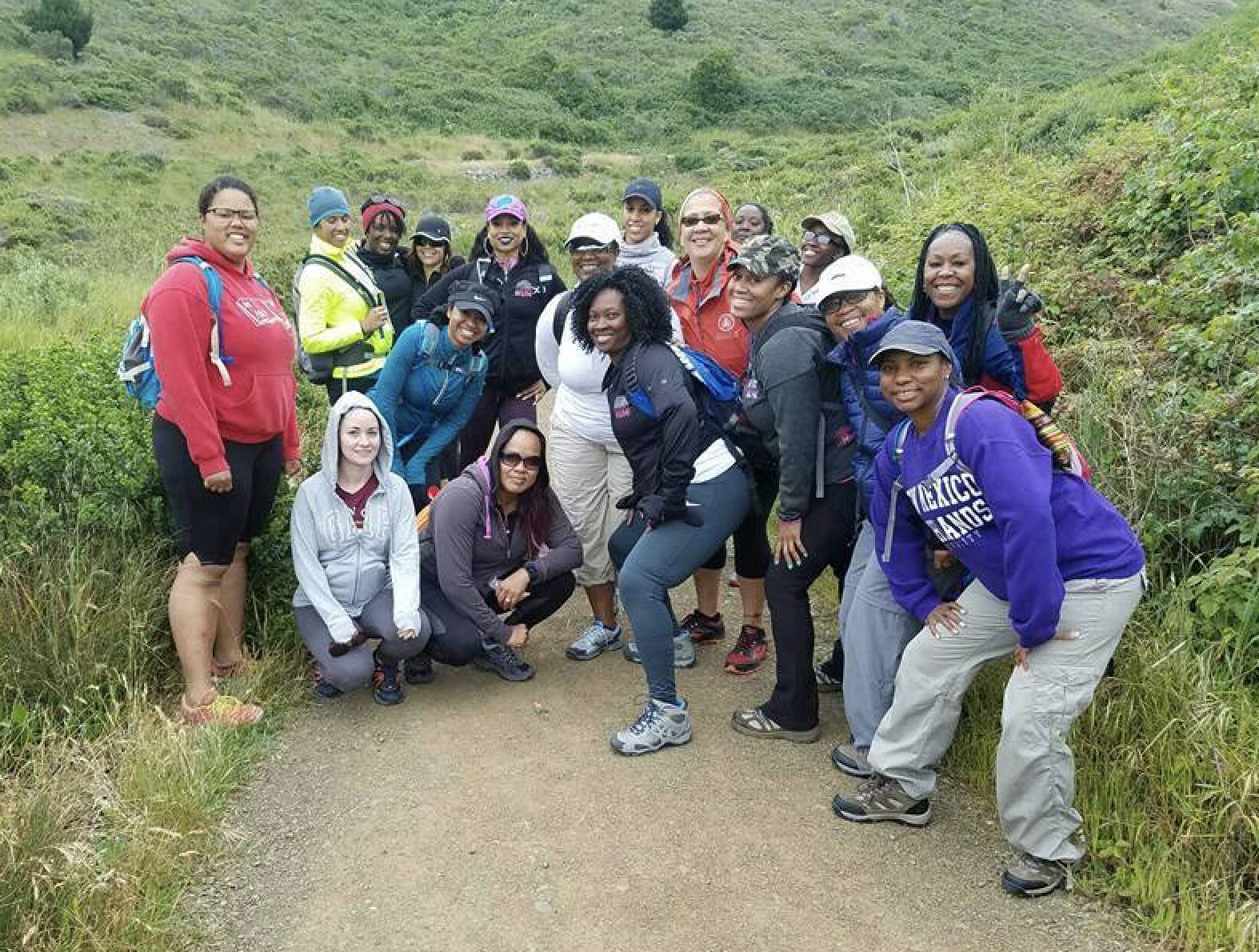 Hike Like A Girl participants