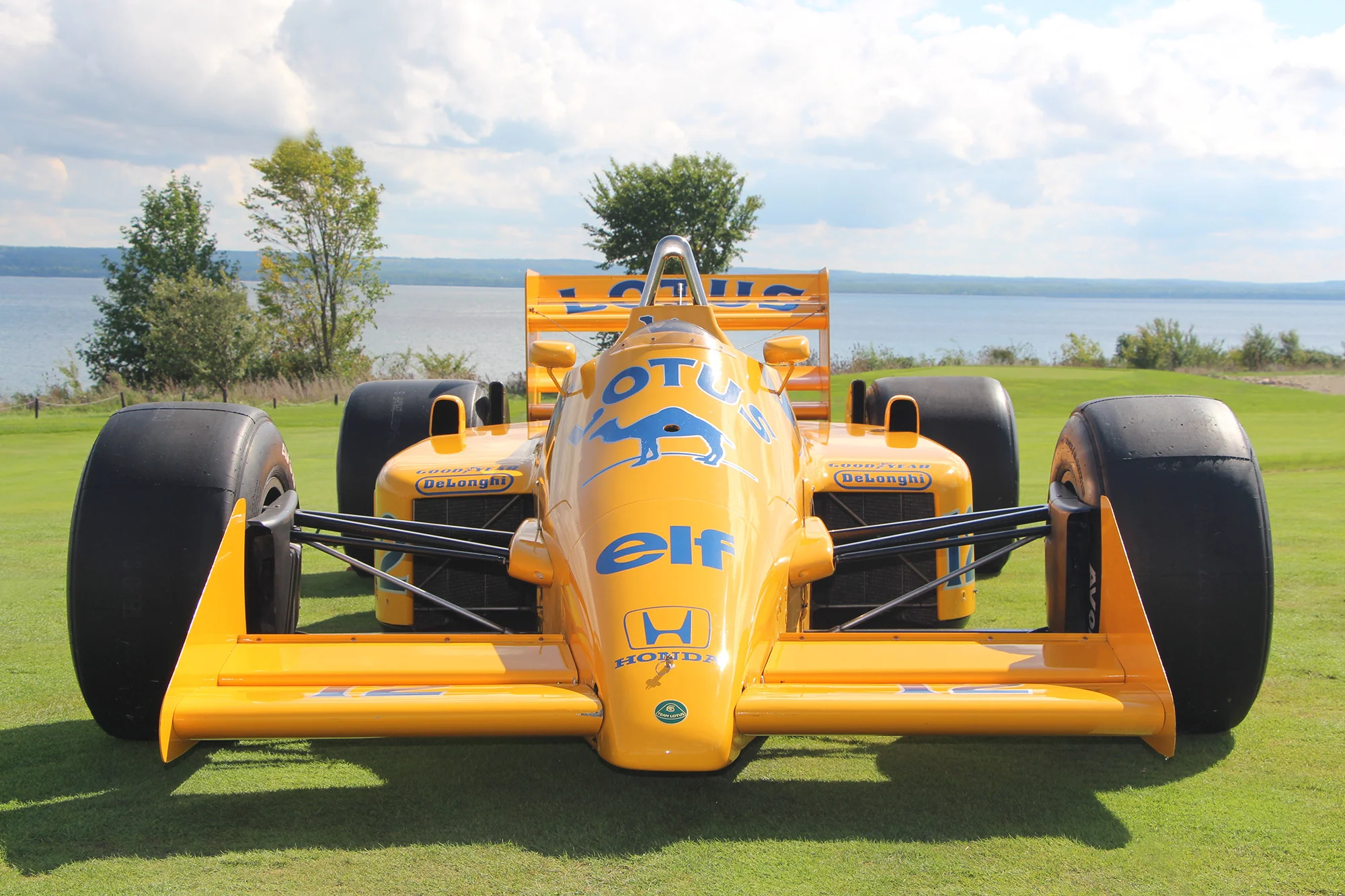 Aryton Senna's Lotus Formula 1 car.