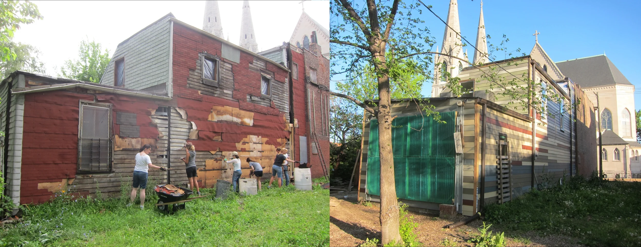 Washington University students participating in CityStudioSTL program