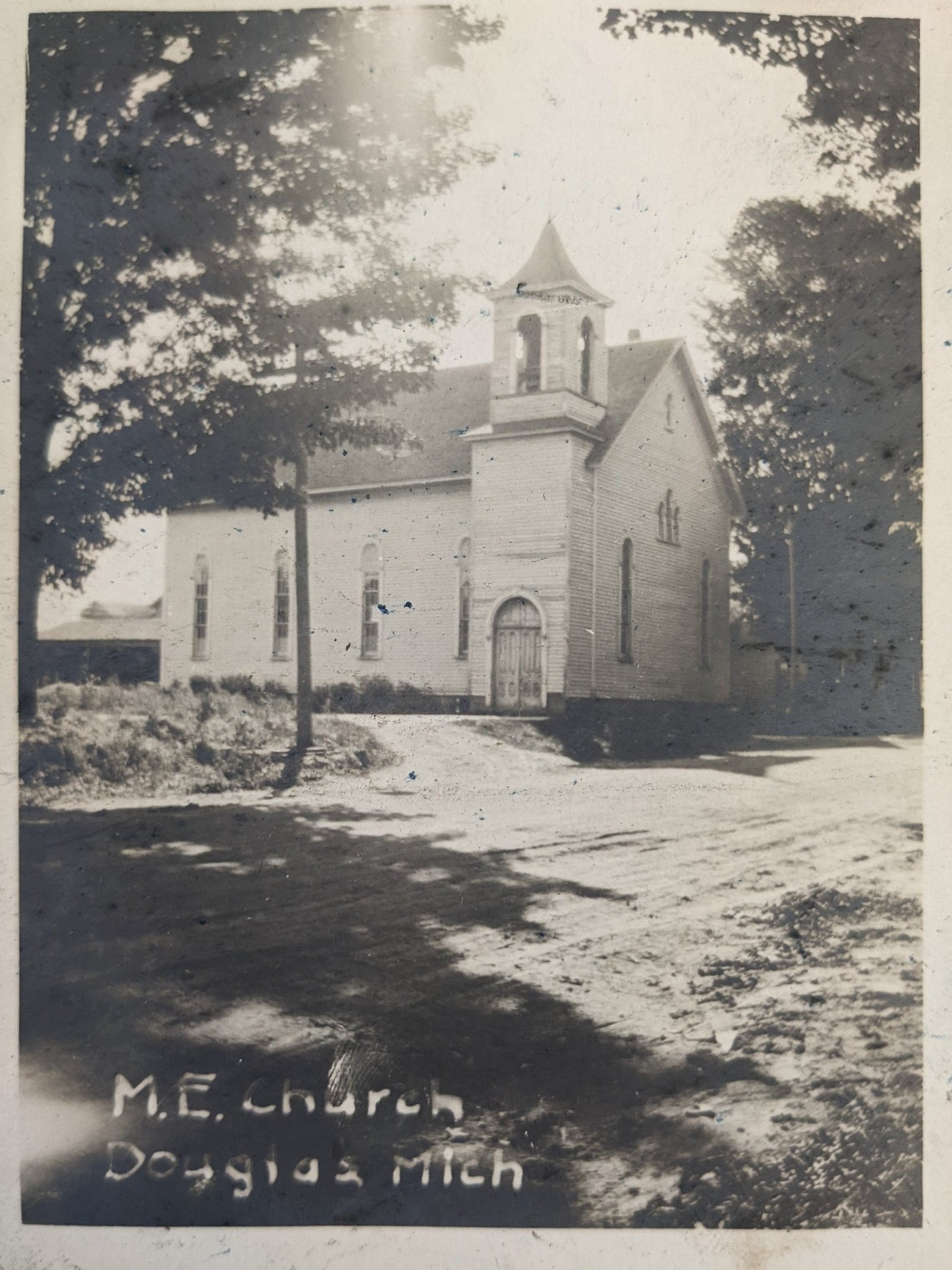  Historic photograph of the building as originally constructed as a Methodist church in 1870 