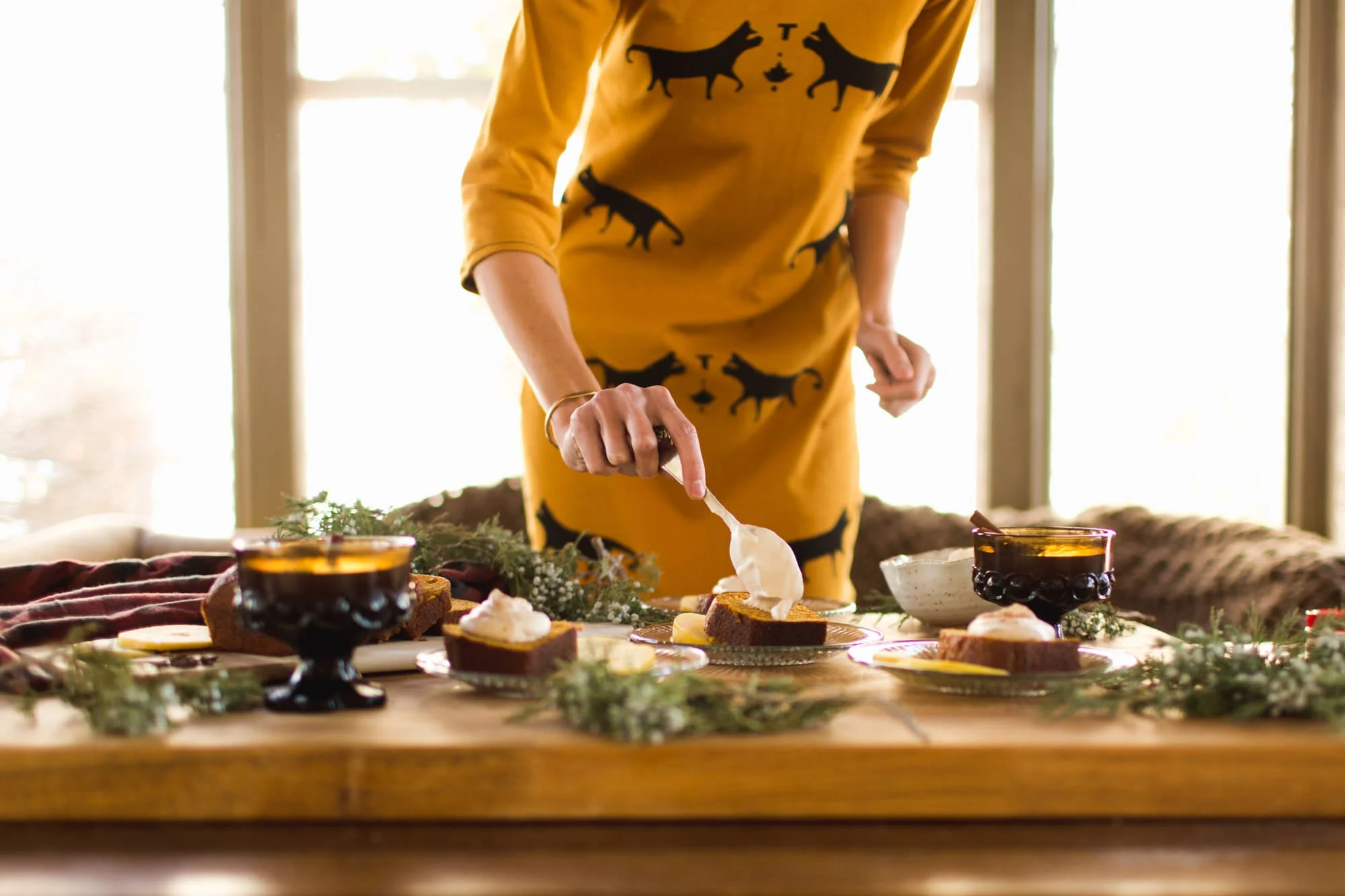 Pumpkin Bread with Arrowroot Clothing