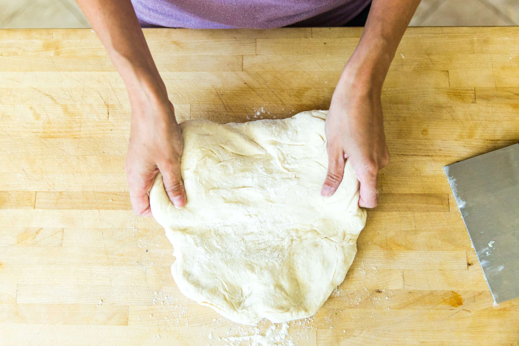 Making Homemade Pizza Dough