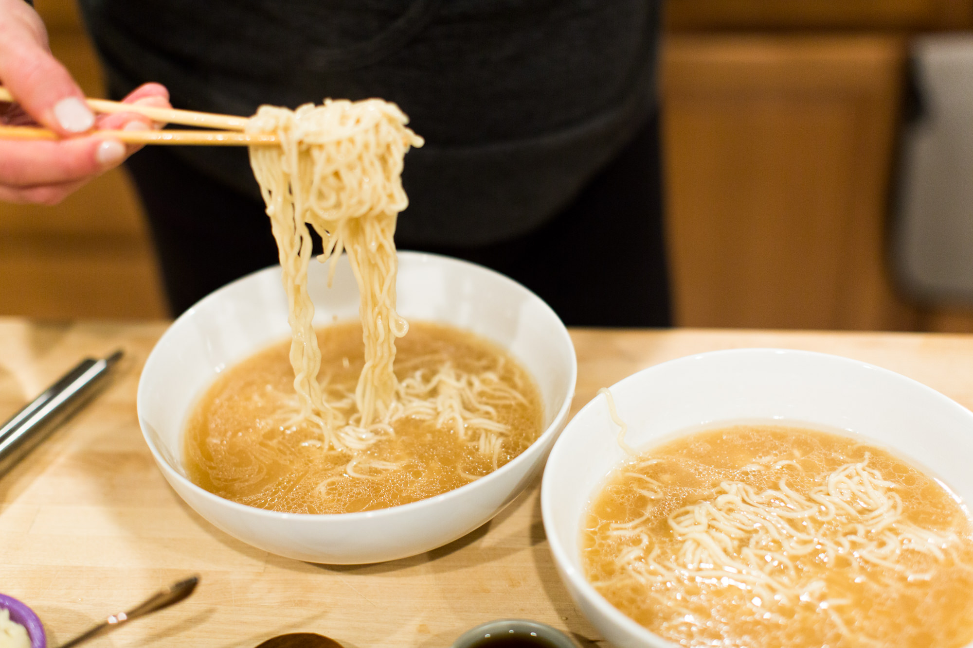 tonkotsu with fresh noodles