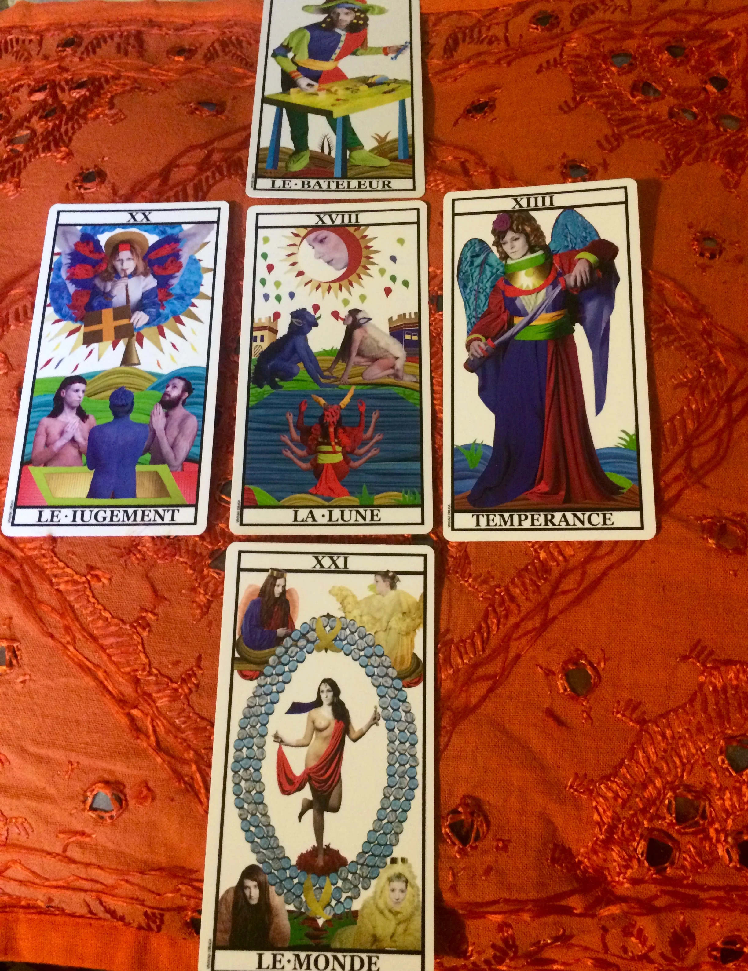 Reading for The Tarot Woman by Viviana Druga in Berlin, July 2016