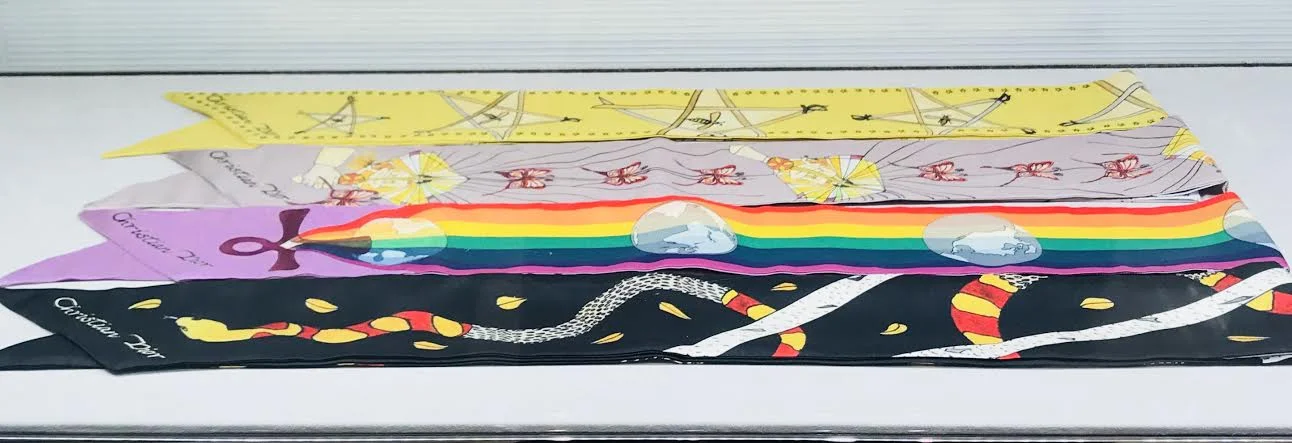 Christian Dior Motherpeace scarves 2018 resort cruise collection