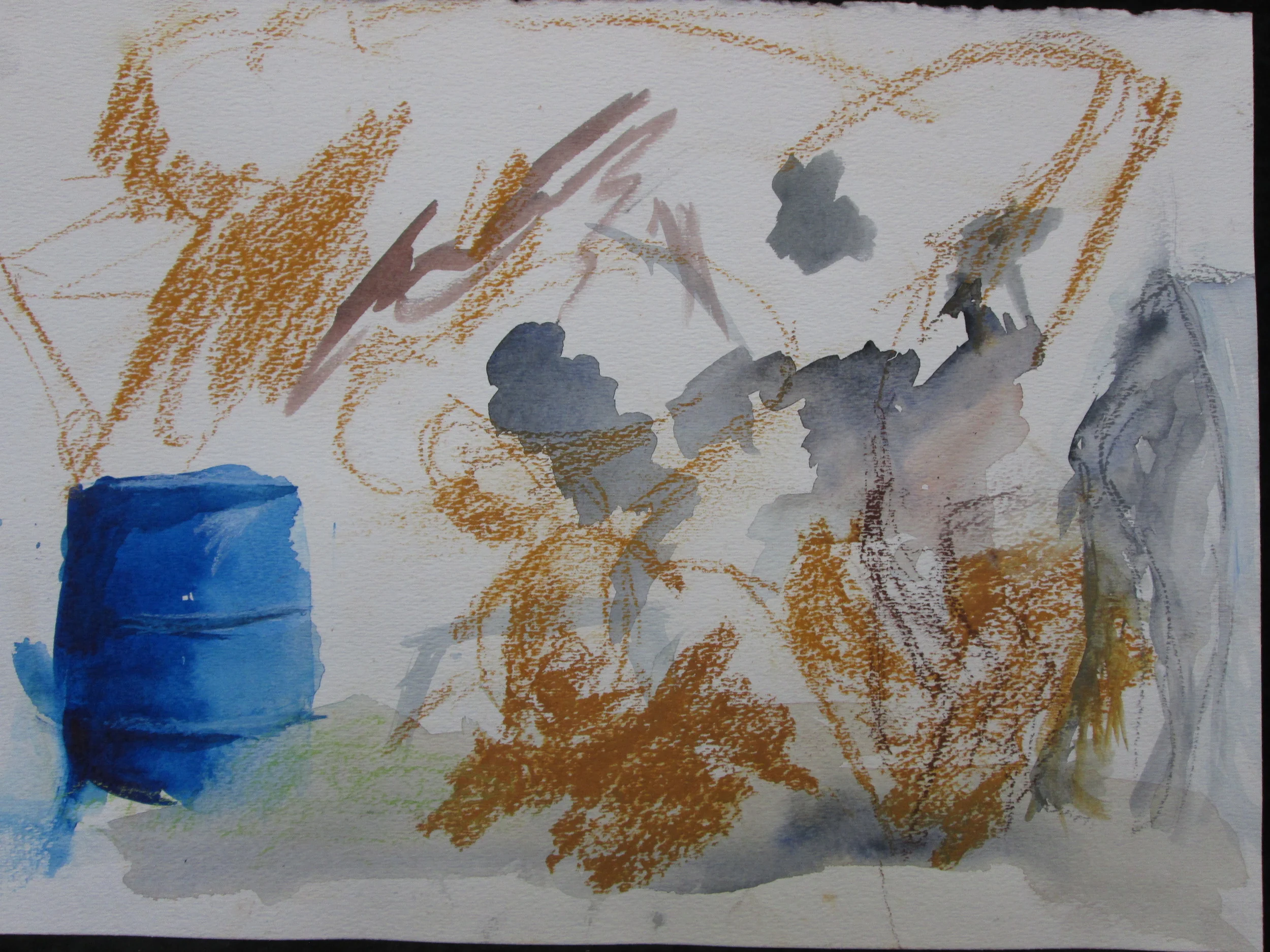 Pendle Hill Garden and Green House water color