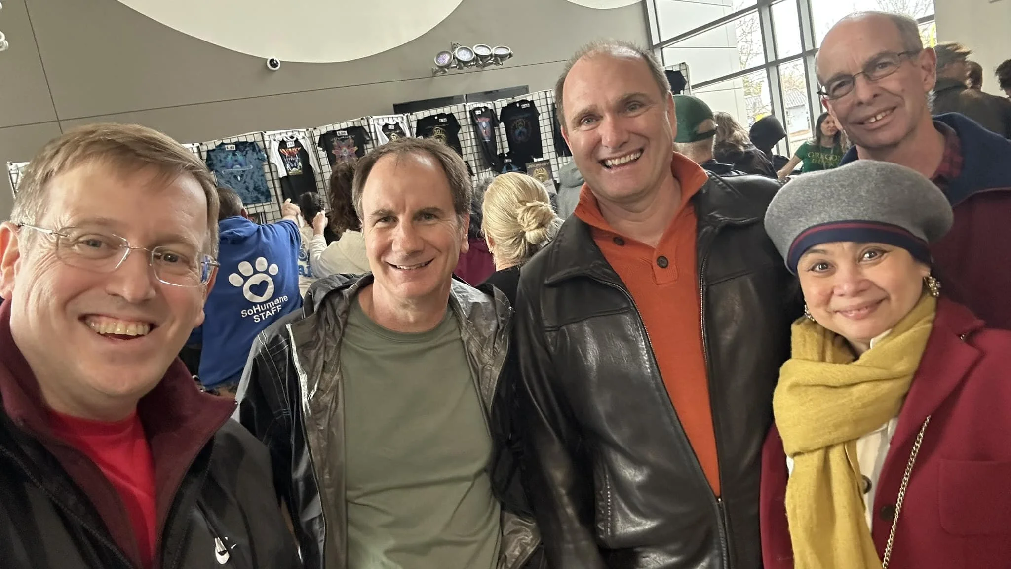 Waiting to see Journey and Toto concert.