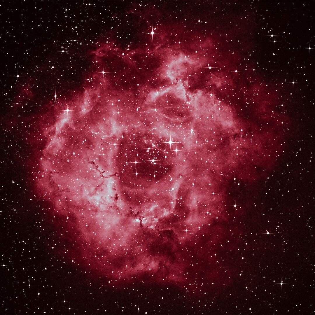 After three years of dormancy, I finally set up my telescope for some new imaging. Here's a few images that I took last night and then did some very basic processing. The moon was 76% luminosity, so I used a &quot;narrowband Ha filter&quot; which cut