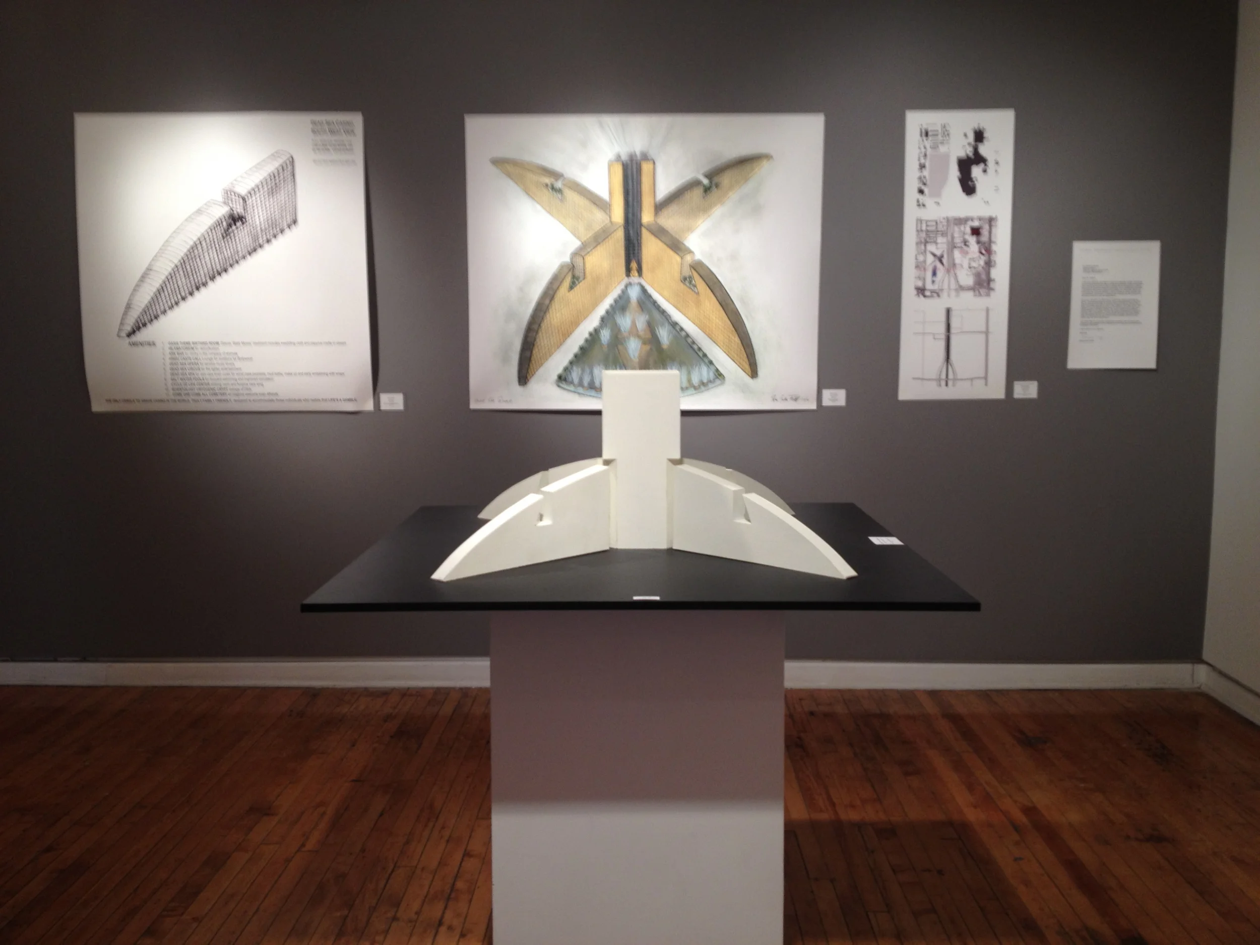 Dead Sea Casino Installation Shot. "Vanguards and Visionaries" at Leedy-Voulkos gallery. 2012.