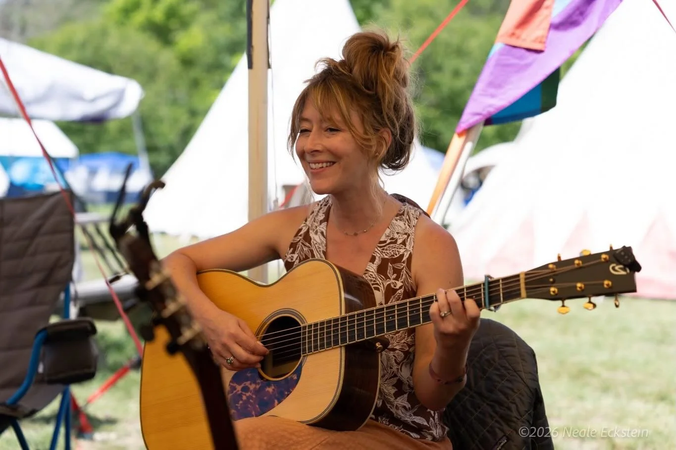 Well, what everyone kept telling me is true&hellip; @kerrfolkfest is pure magic, and it can&rsquo;t be fully understood without experiencing it firsthand. Still buzzing after 10 straight days of songs, stories, new friends, 3am fire dancing, school b