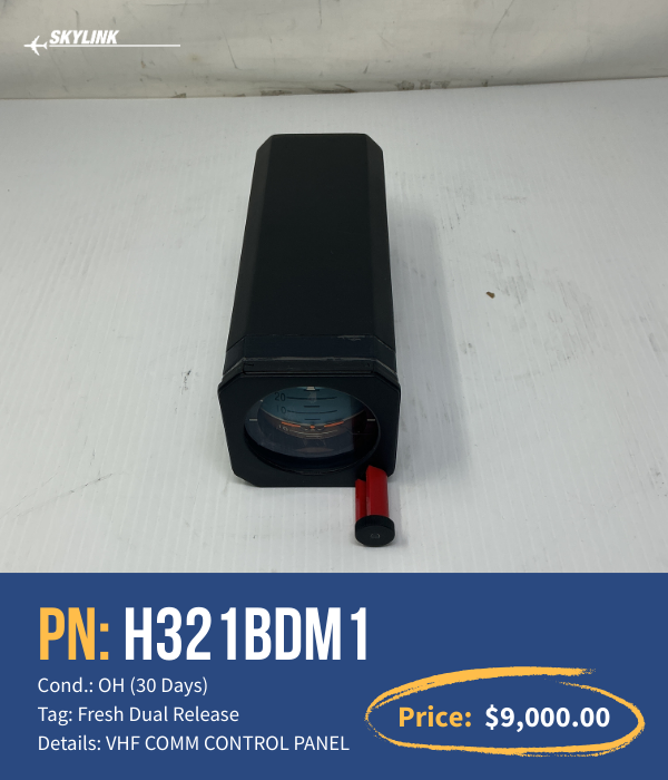 ATR 42/72 VHF Comm Control Panel Now In Stock