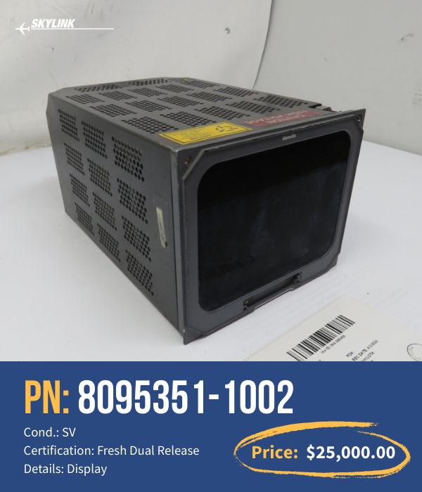 In Stock Display P/N 8095351-1002