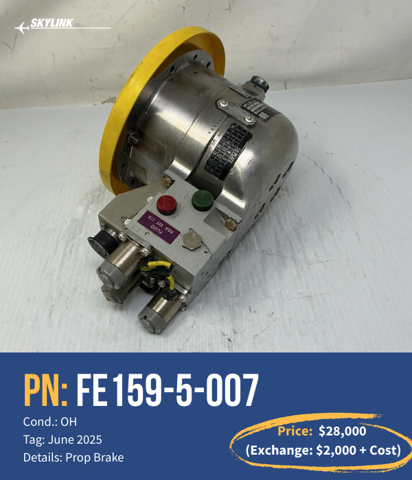 ATR42 FE159-5-007 Prop Brake Available