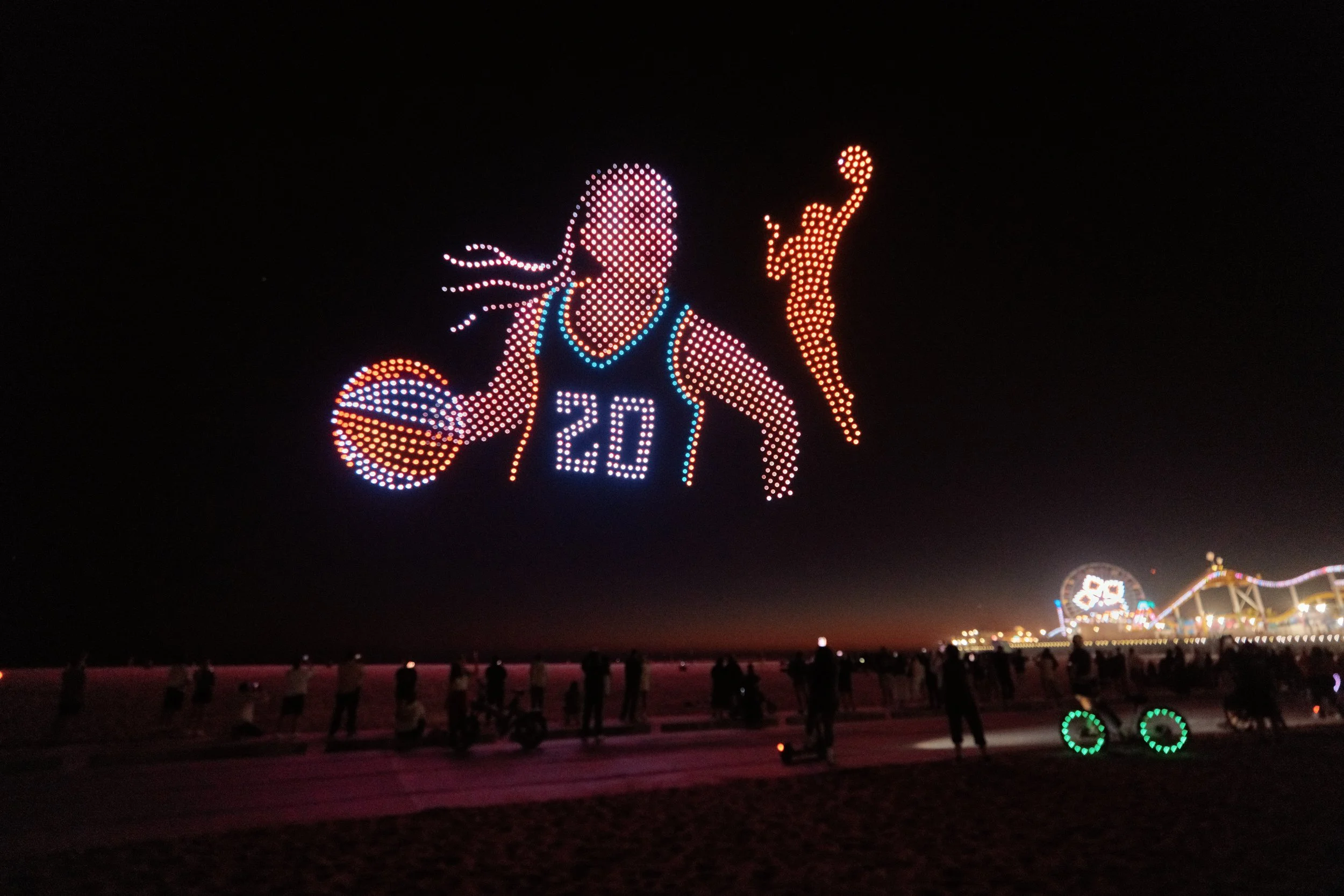 TISSOT X NBA | EVERYBODY GETS 24 | DRONE SHOW