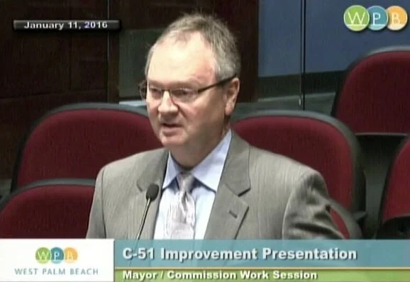 LCS Town Administrator presents The Blueway Trail to WPB City Council Working Session