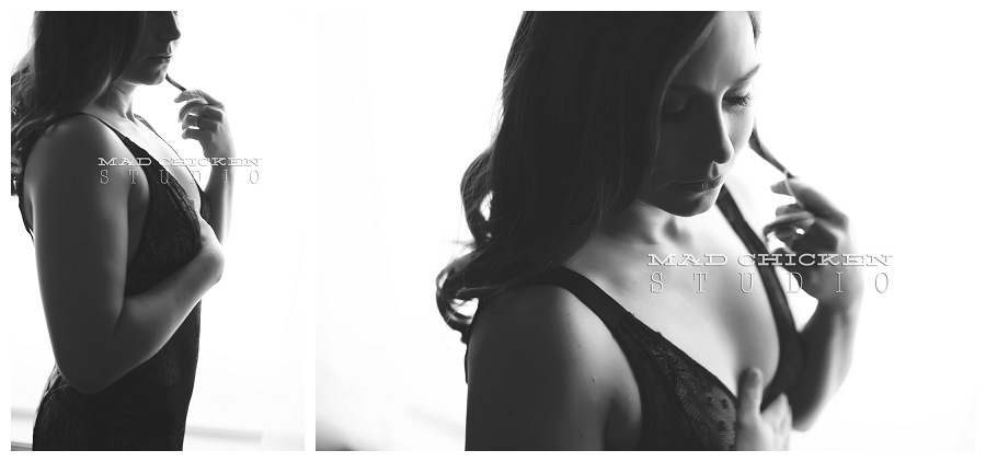 duluth boudoir photography session by mad chicken studio | lingerie by Victoria's Secret