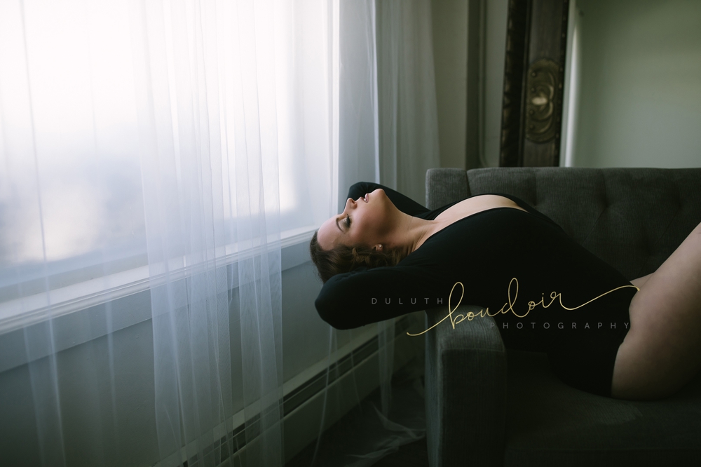 H&M bodysuit on Kim for her Duluth Boudoir Photgraphy session, Minnesota