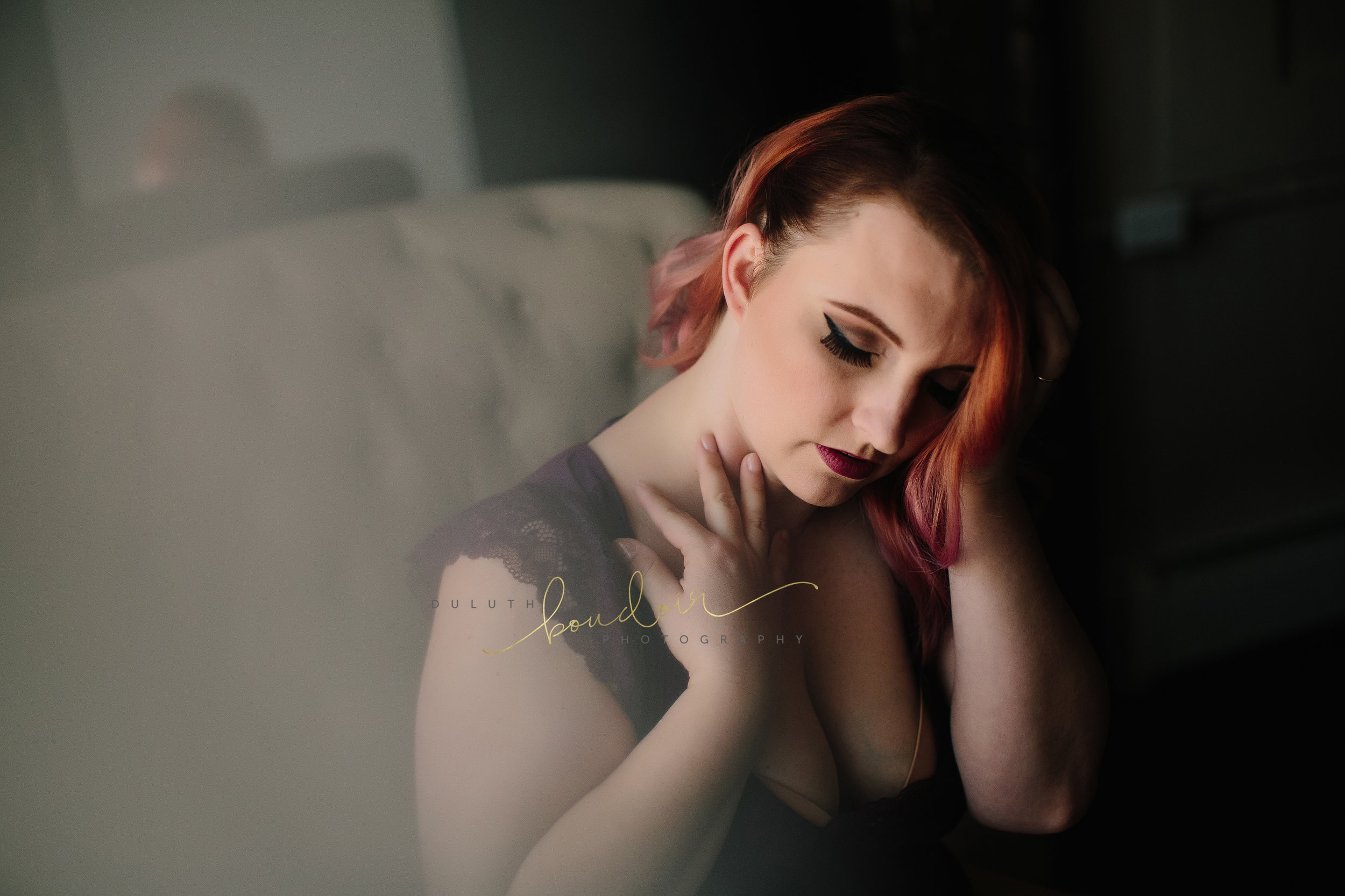Owner Jes Hayes of Duluth Boudoir Photography