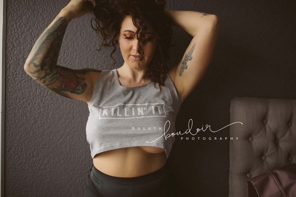 Session at Duluth Boudoir Photography by Mad Chicken Studio #duluthboudoirphotography #madchickenstudio #madchickenstudioboudoir #duluthboudoir