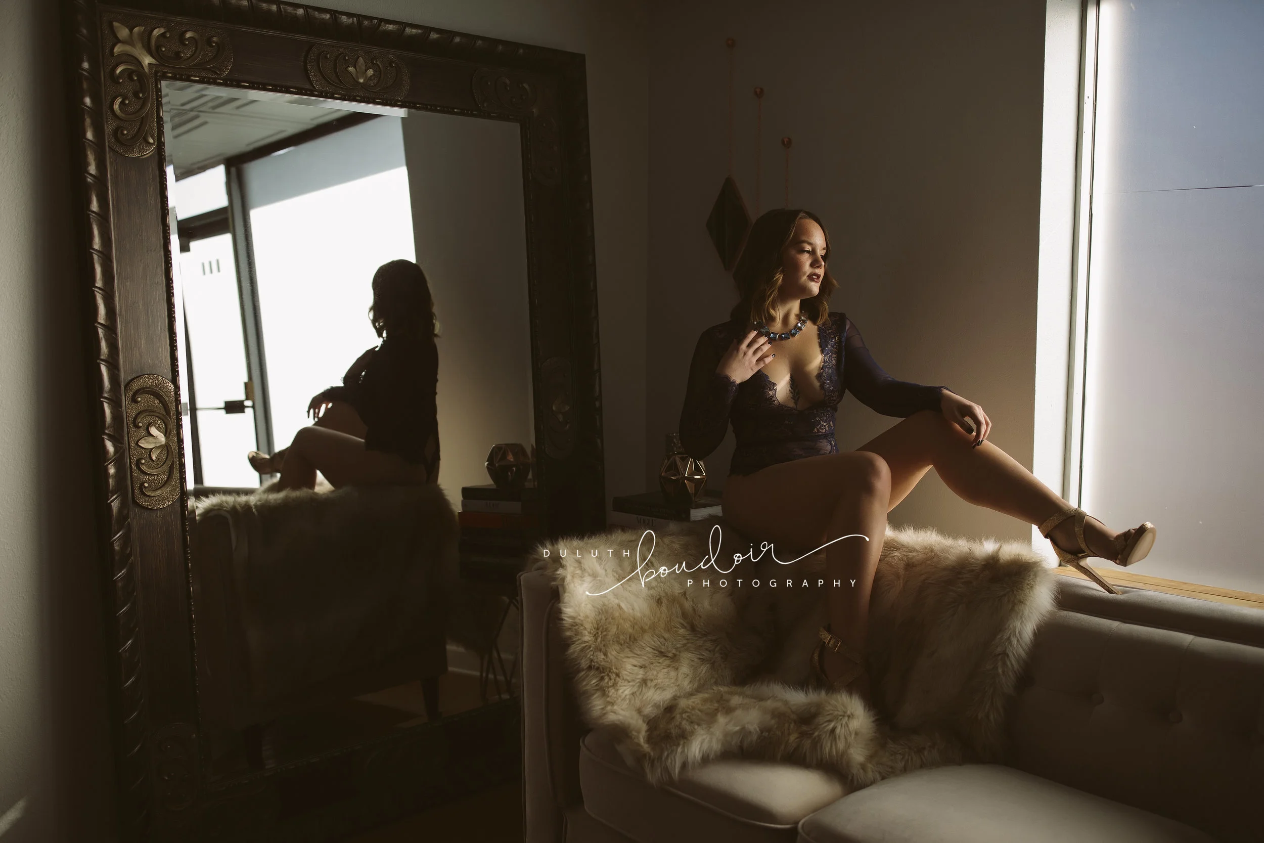 Session at Duluth Boudoir Photography by Mad Chicken Studio #duluthboudoirphotography #madchickenstudio #madchickenstudioboudoir #duluthboudoir