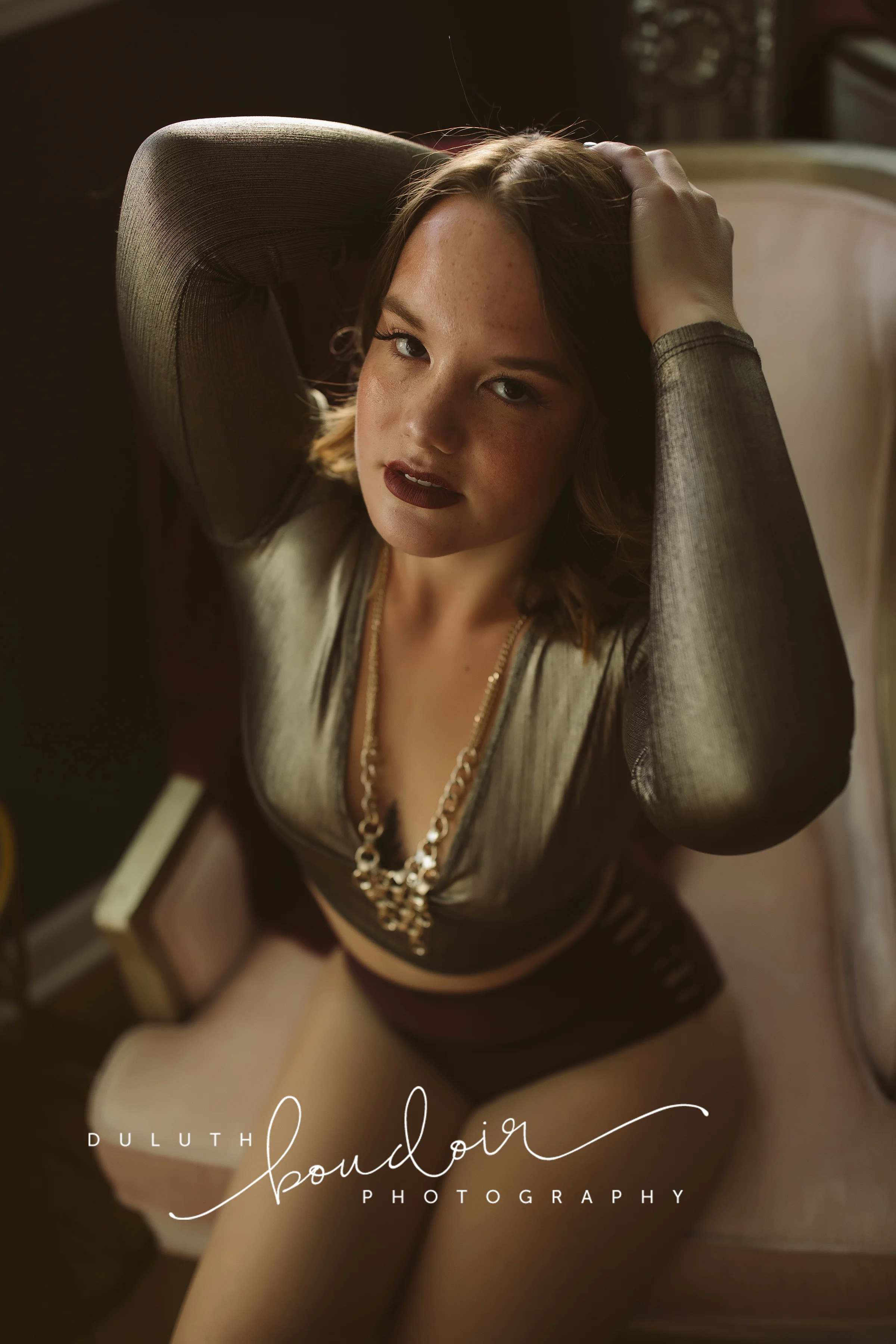 Session at Duluth Boudoir Photography by Mad Chicken Studio #duluthboudoirphotography #madchickenstudio #madchickenstudioboudoir #duluthboudoir