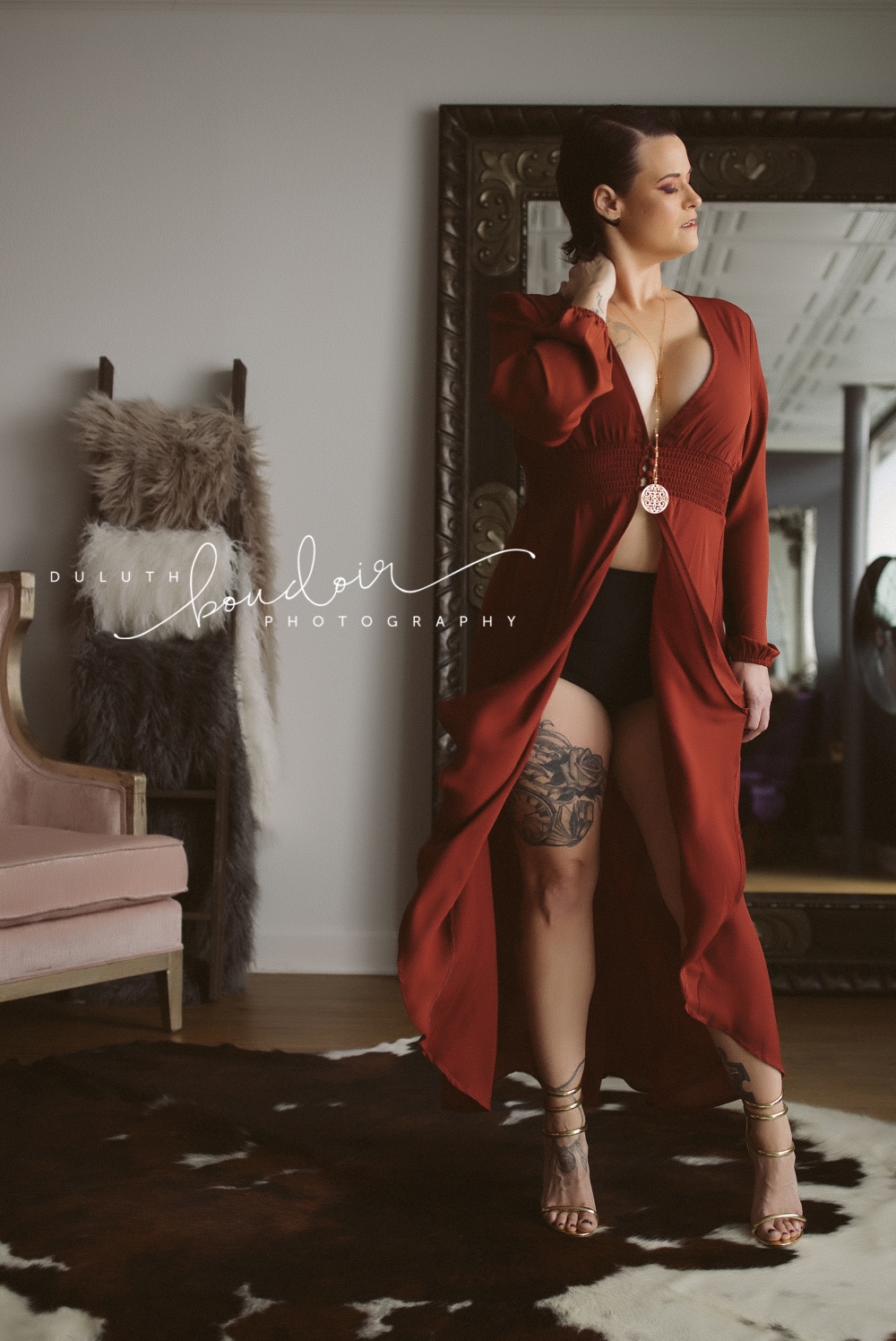 Session at Duluth Boudoir Photography by Mad Chicken Studio #duluthboudoirphotography #madchickenstudio #madchickenstudioboudoir #duluthboudoir