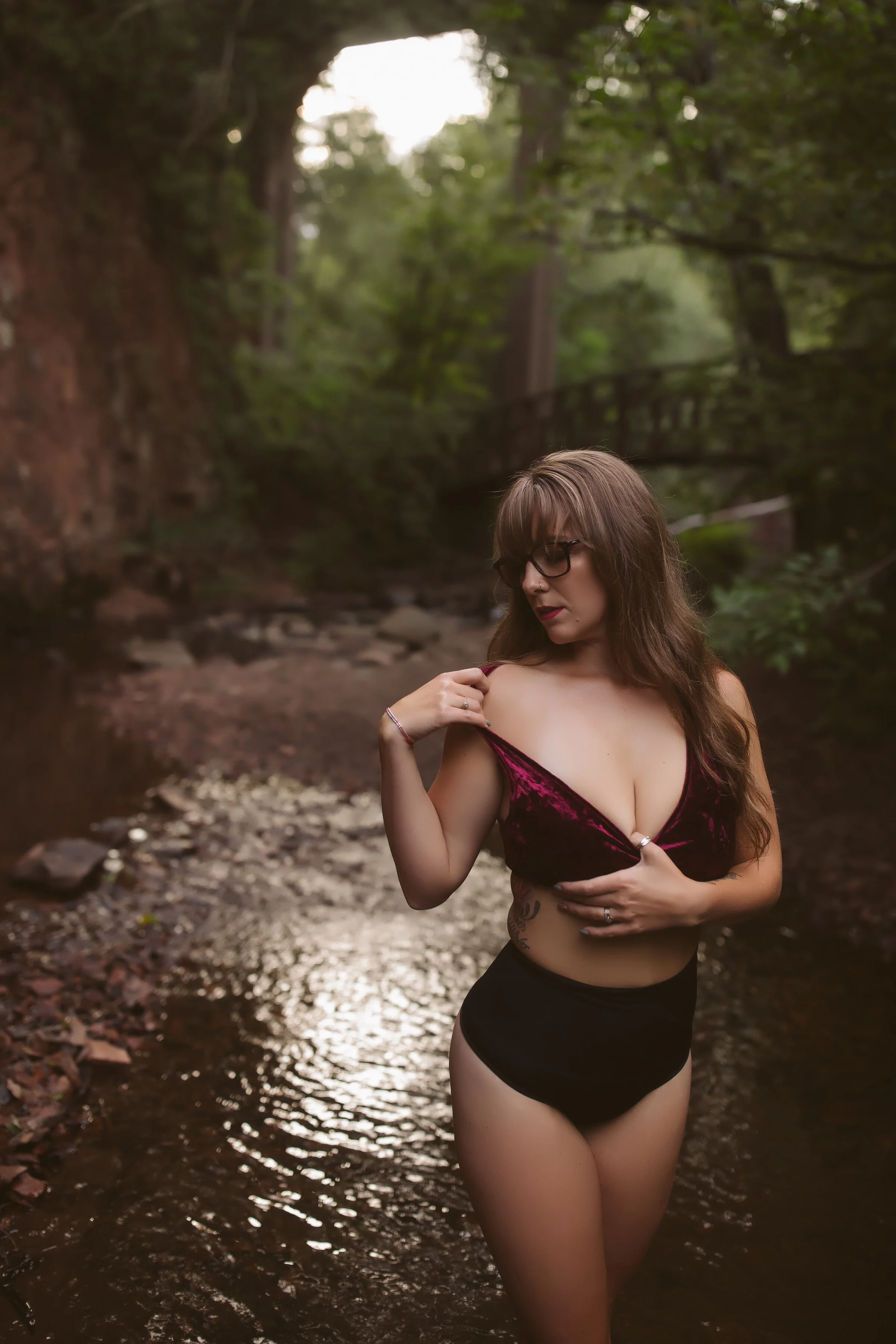 Outdoor Boudoir Session with Duluth Boudoir Photography by Mad Chicken Studio in Duluth MN - Krysti 10