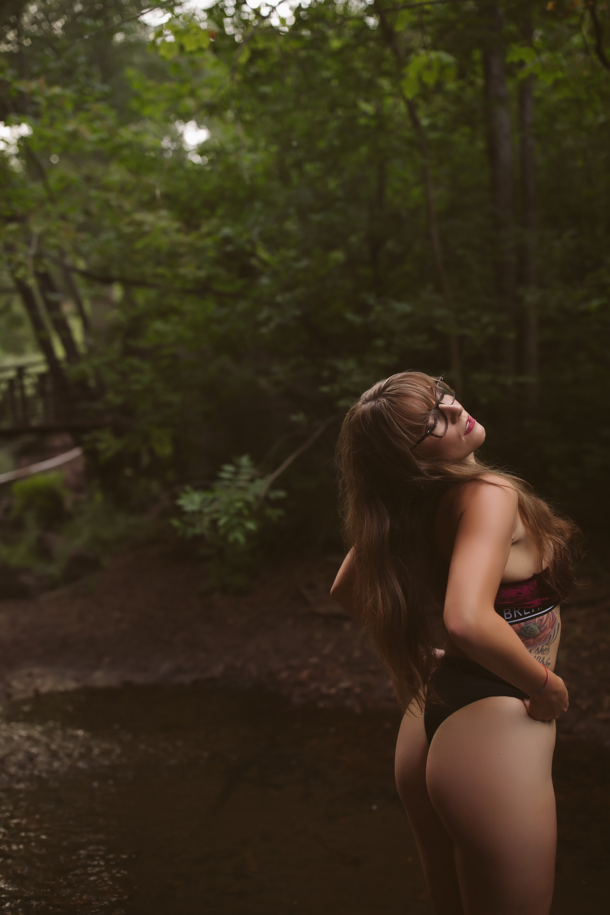 Outdoor Boudoir Session with Duluth Boudoir Photography by Mad Chicken Studio in Duluth MN - Krysti 11