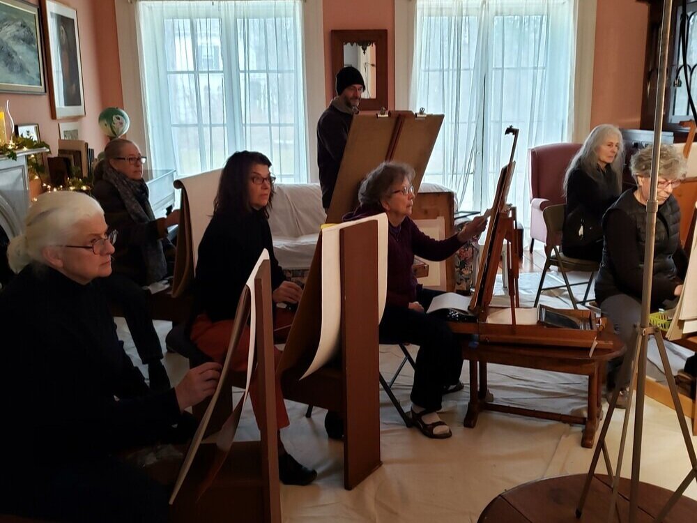 Portrait workshop 2019 - Wentworth studio in Delhi, NY