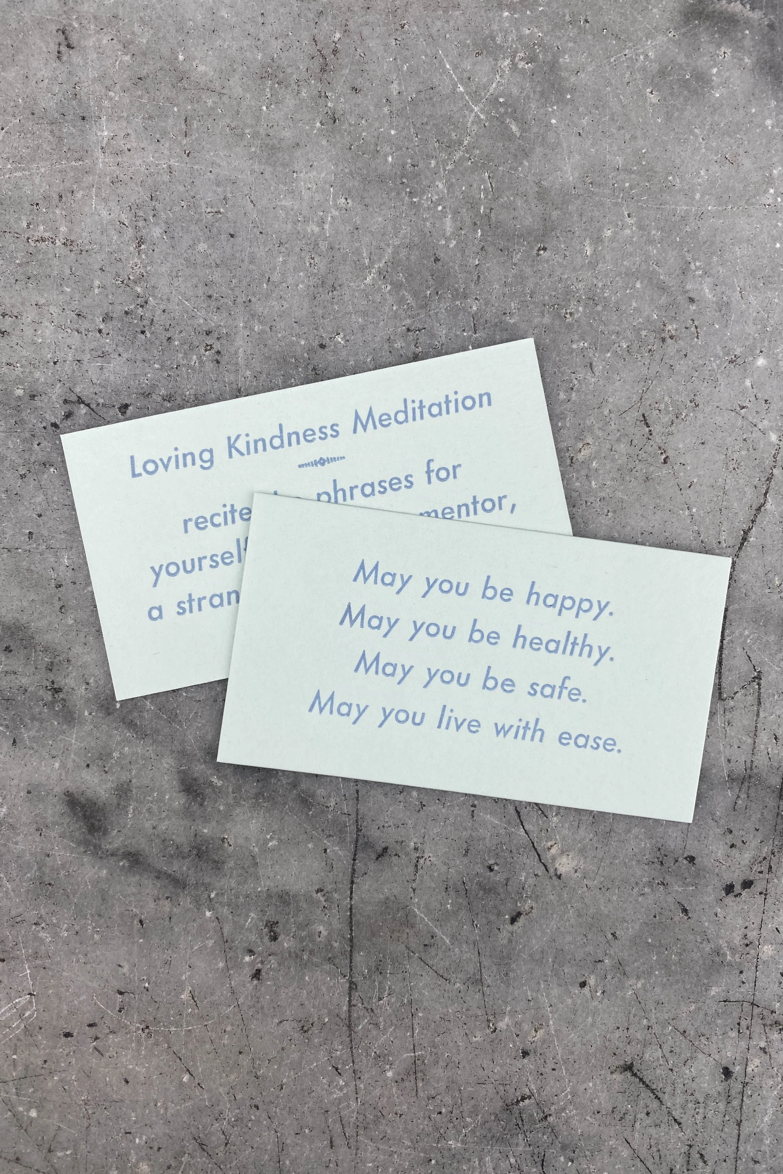 double sided, one color, specialty paper, business card
