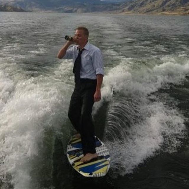 You sir, are winning the commute game. Well. Done. #fullsendornosend #senditorendit #rideordie #wakesurf #tfm #frat #college #greeklife