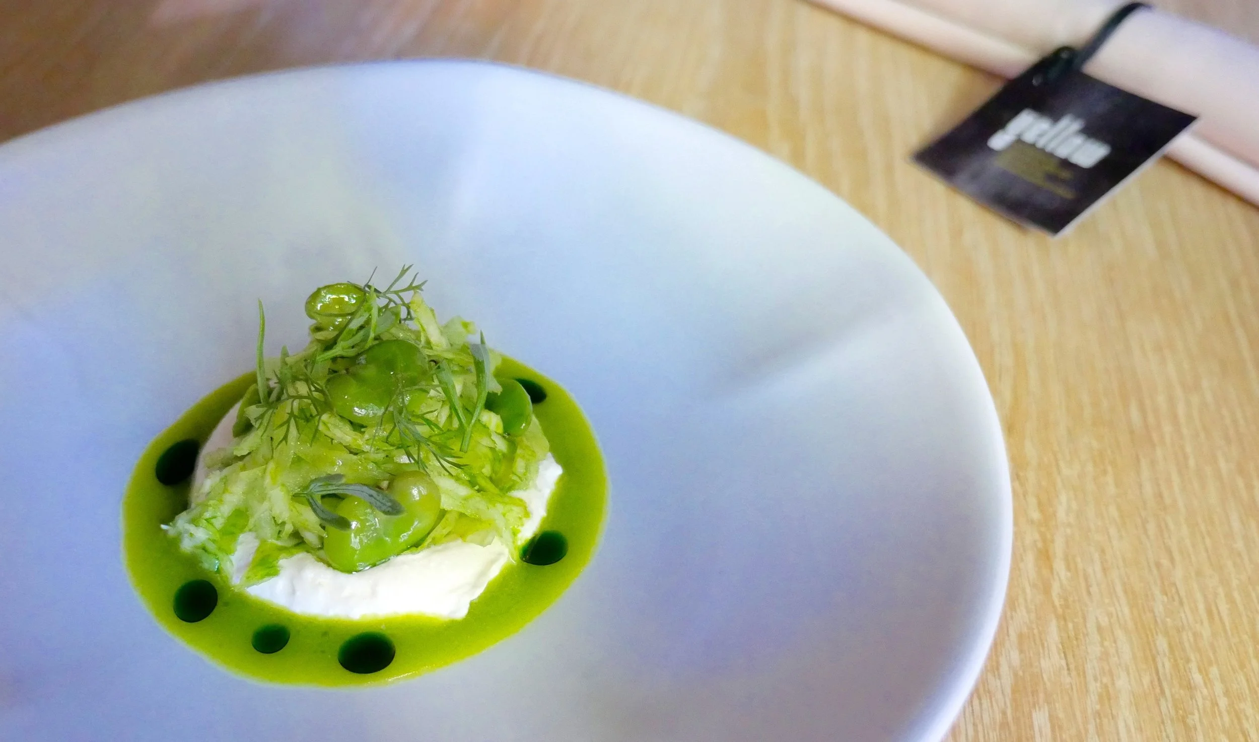 FENNEL, FRESH CURD, BROAD BEANS, BRONZE FENNEL, SEAWEED FENNEL