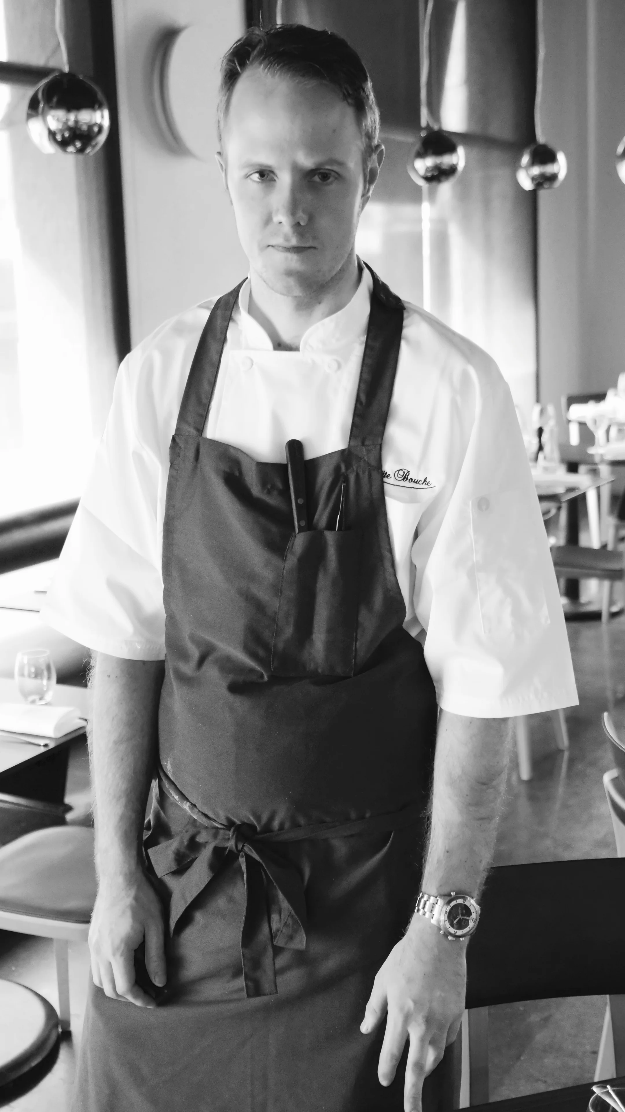 HEAD CHEF SIMON PALMER OF ECCO BISTRO.