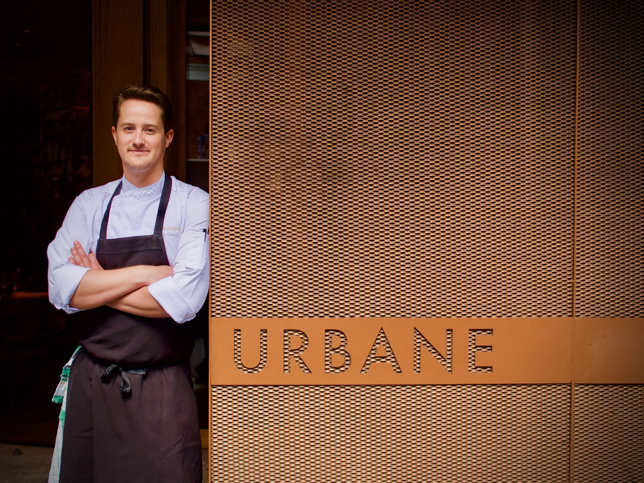 ANDREW GUNN, EXECUTIVE HEAD CHEF OF URBANE AND EURO.